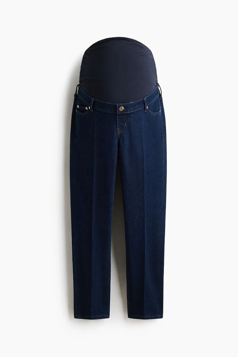 H&M  MAMA Slim Straight Ankle Jeans for Women | Best Price UAE